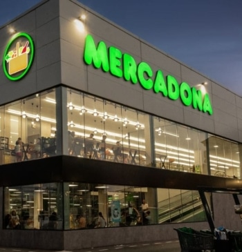 Fachada de un establecimiento de mercadona