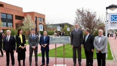 El Rey recorre las instalaciones de la Universidad Alfonso X el Sabio por su 30 aniversario