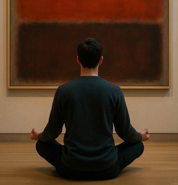 La meditación entra en el museo para limpiar la mente de basura [...]